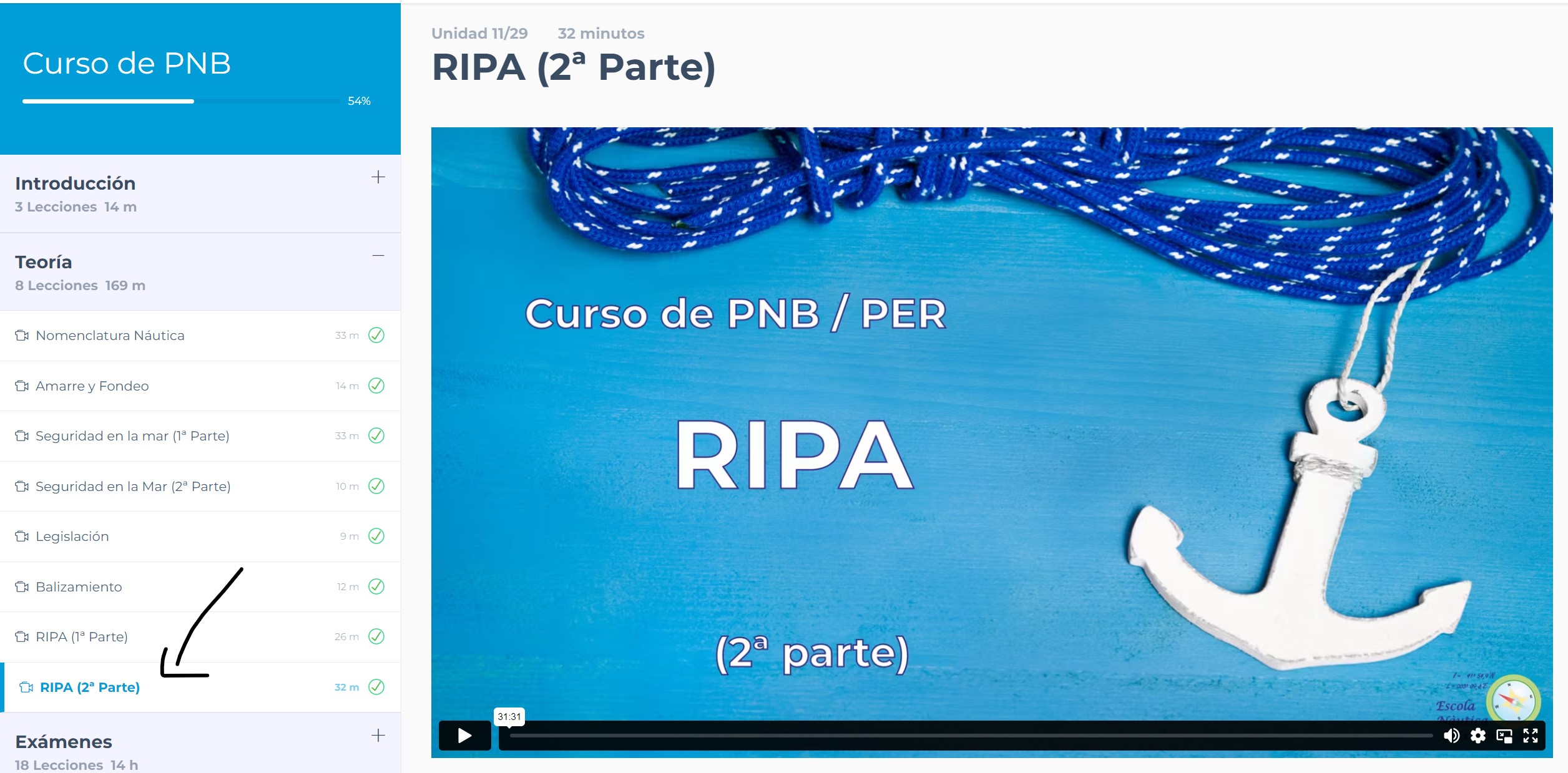 Video de RIPA Curs de PNB