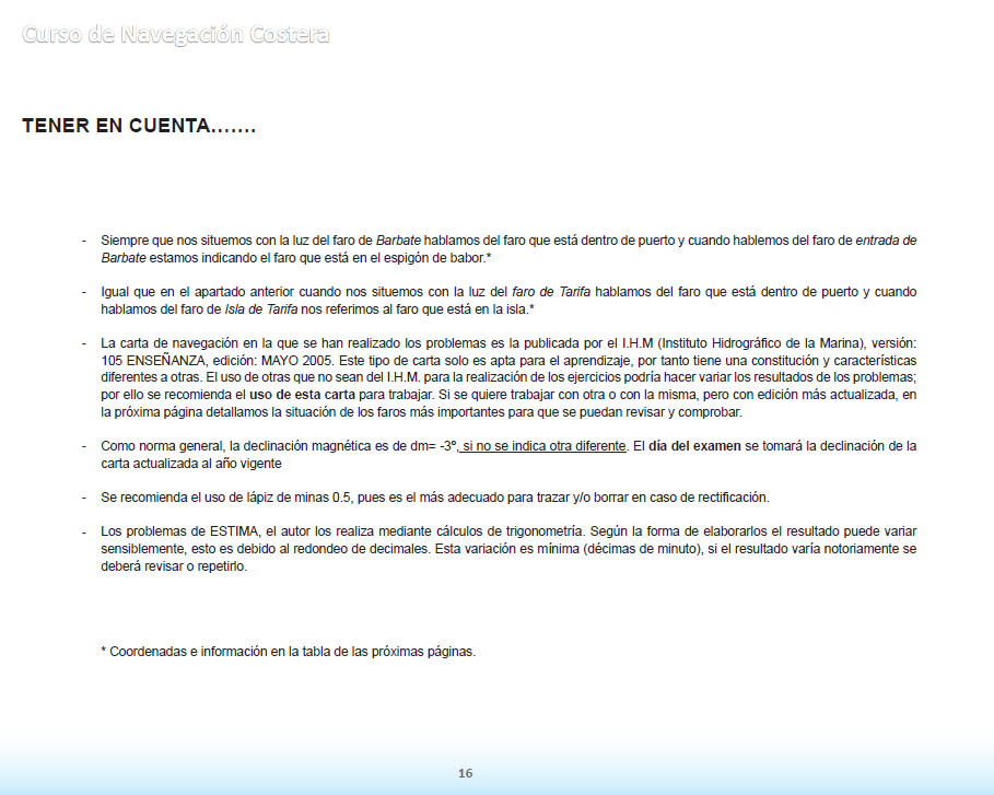 Declinación magnética -3º